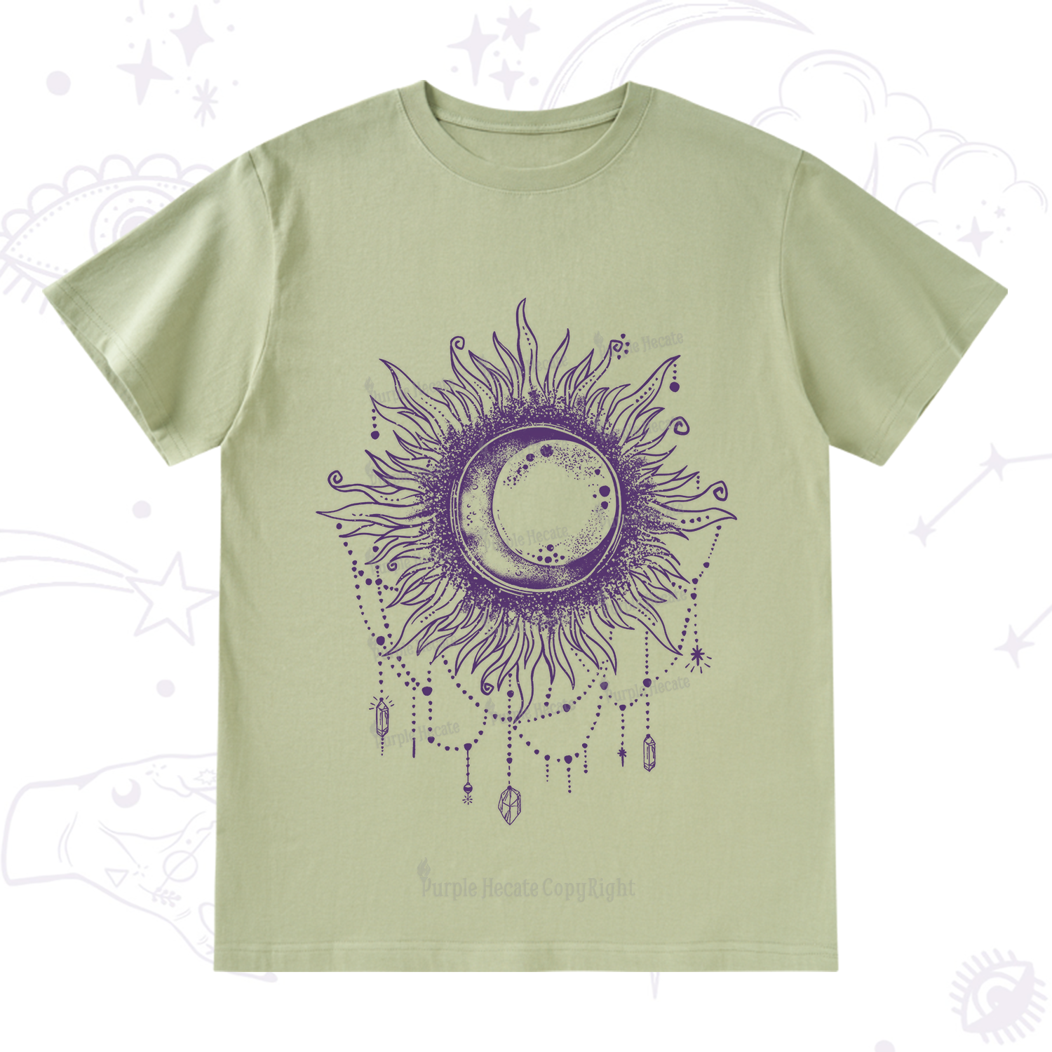 Purplehecate Starry Eye T-Shirt