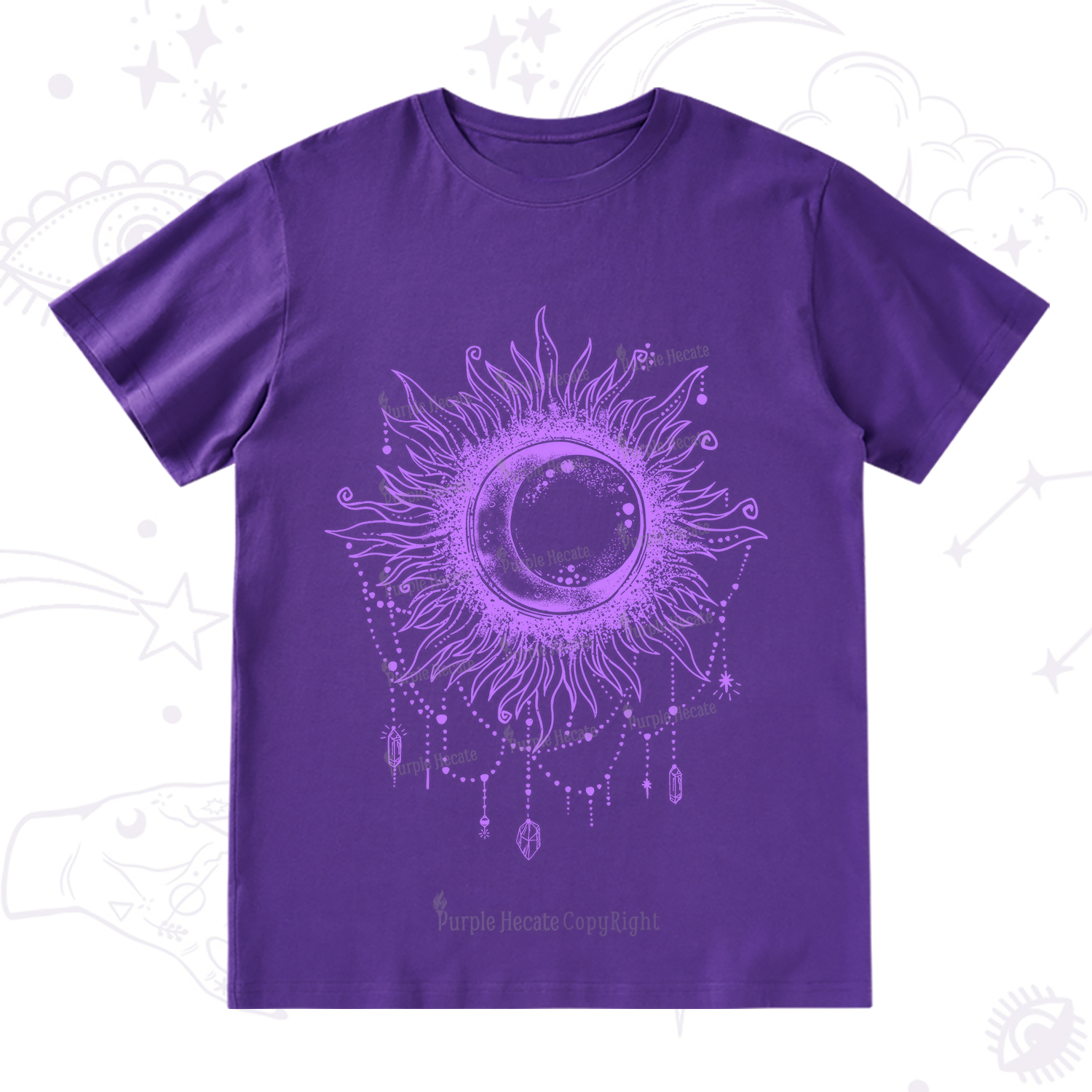 Purplehecate Starry Eye T-Shirt
