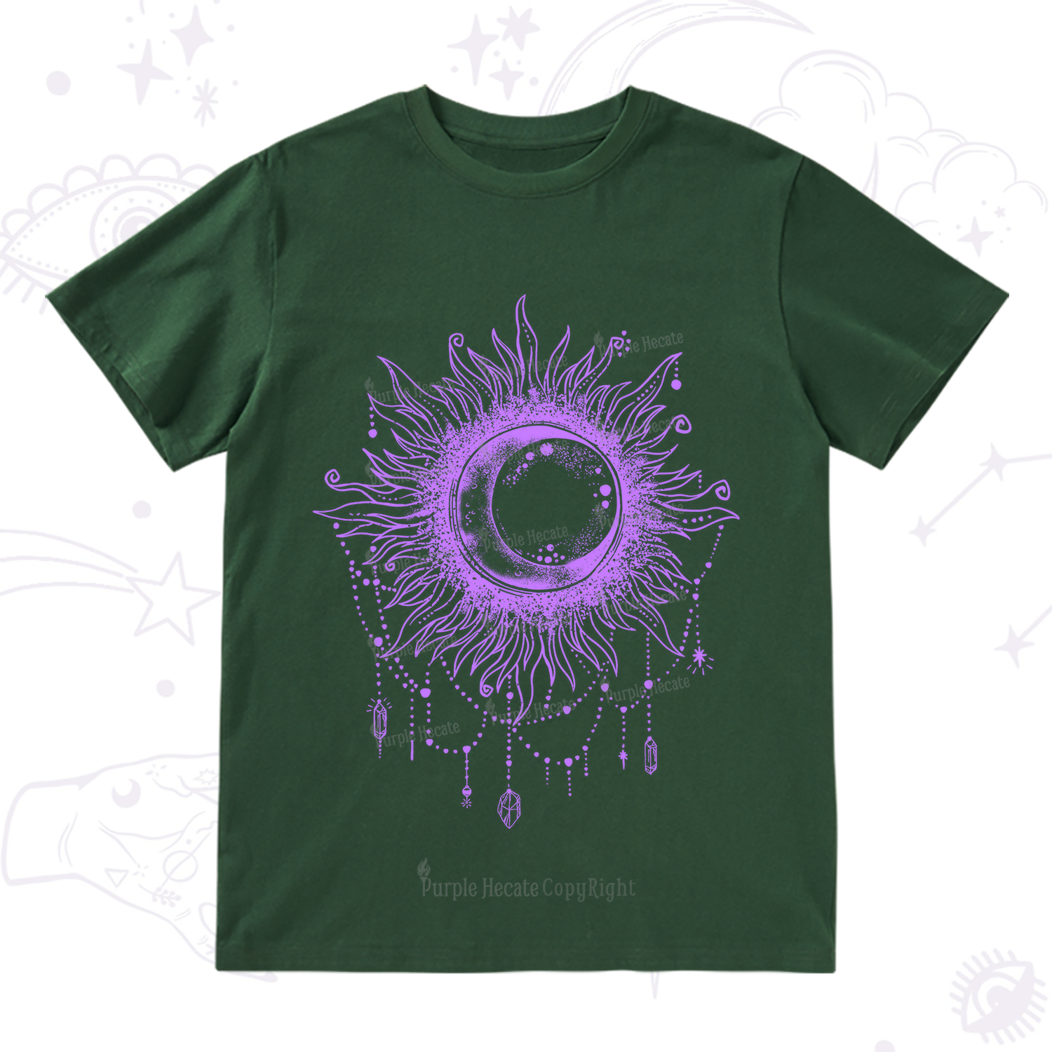 Purplehecate Starry Eye T-Shirt