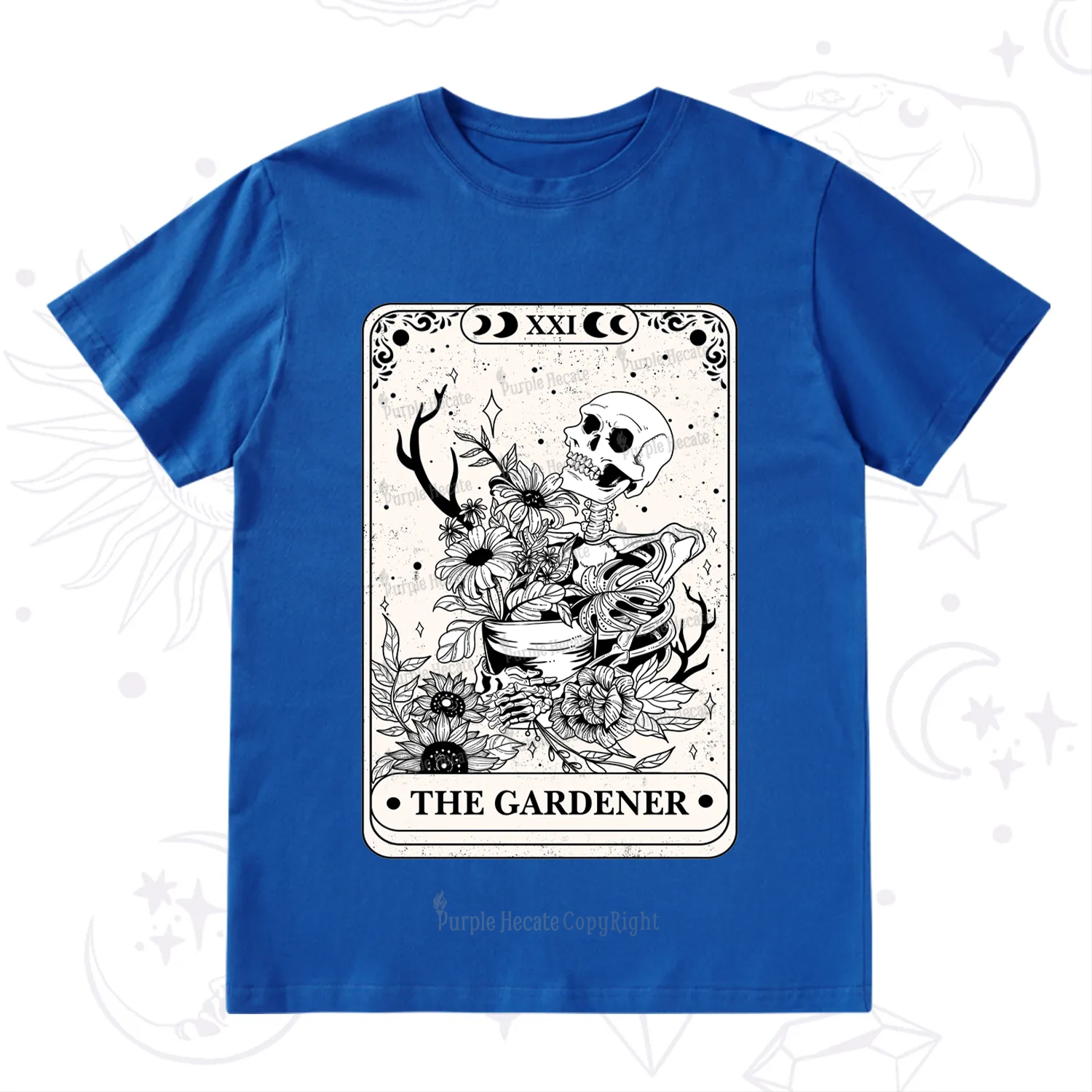 Purplehecate The Gardener Tarot T-Shirt