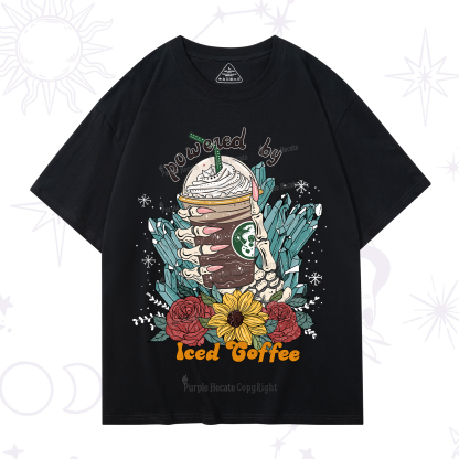 Purplehecate Powered By Ice Coffee T-Shirt