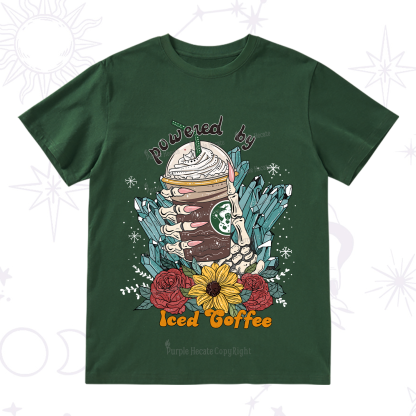 Purplehecate Powered By Ice Coffee T-Shirt