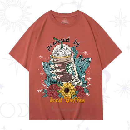Purplehecate Powered By Ice Coffee T-Shirt