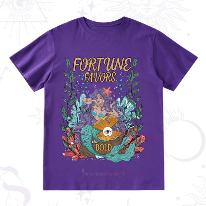 Purplehecate Fortune Favors The Bold T-Shirt