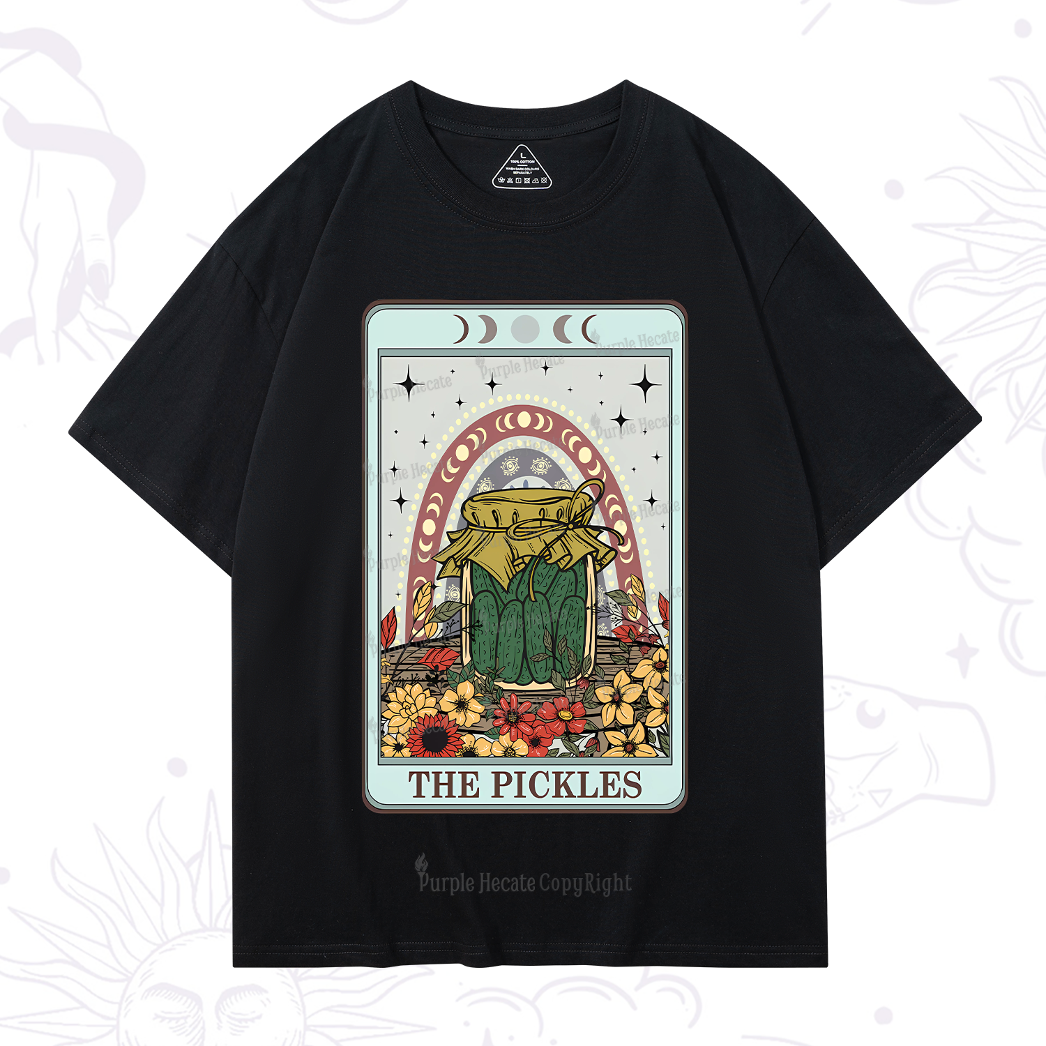 Purplehecate The Pickles Tarot T-Shirt