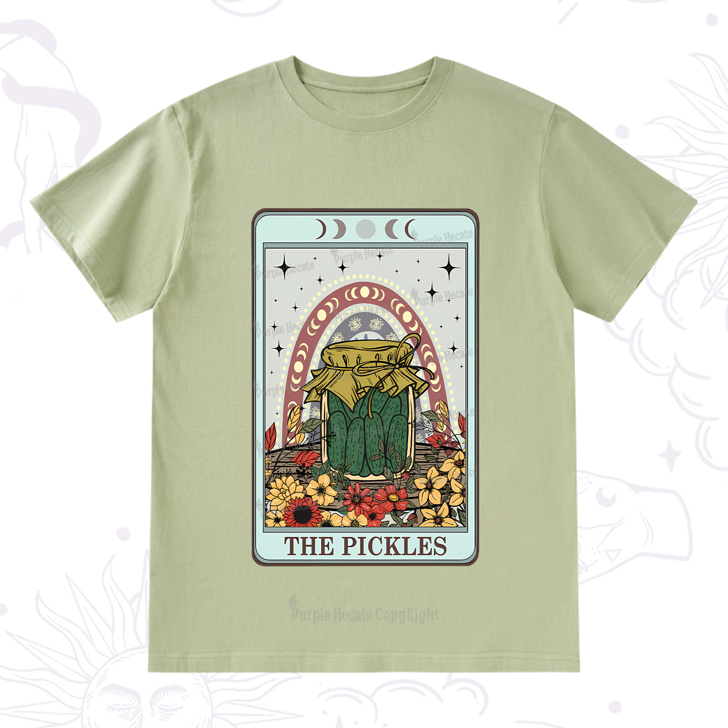 Purplehecate The Pickles Tarot T-Shirt