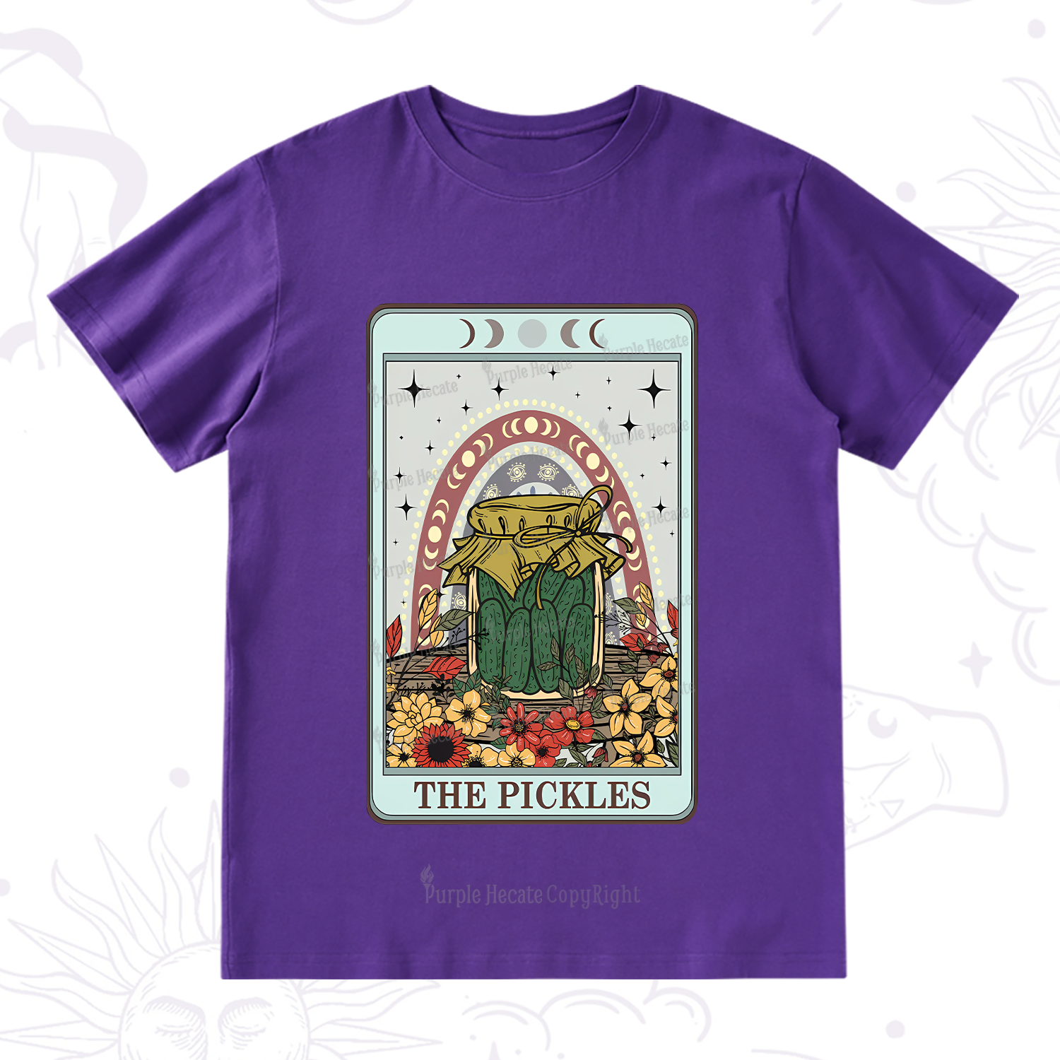 Purplehecate The Pickles Tarot T-Shirt