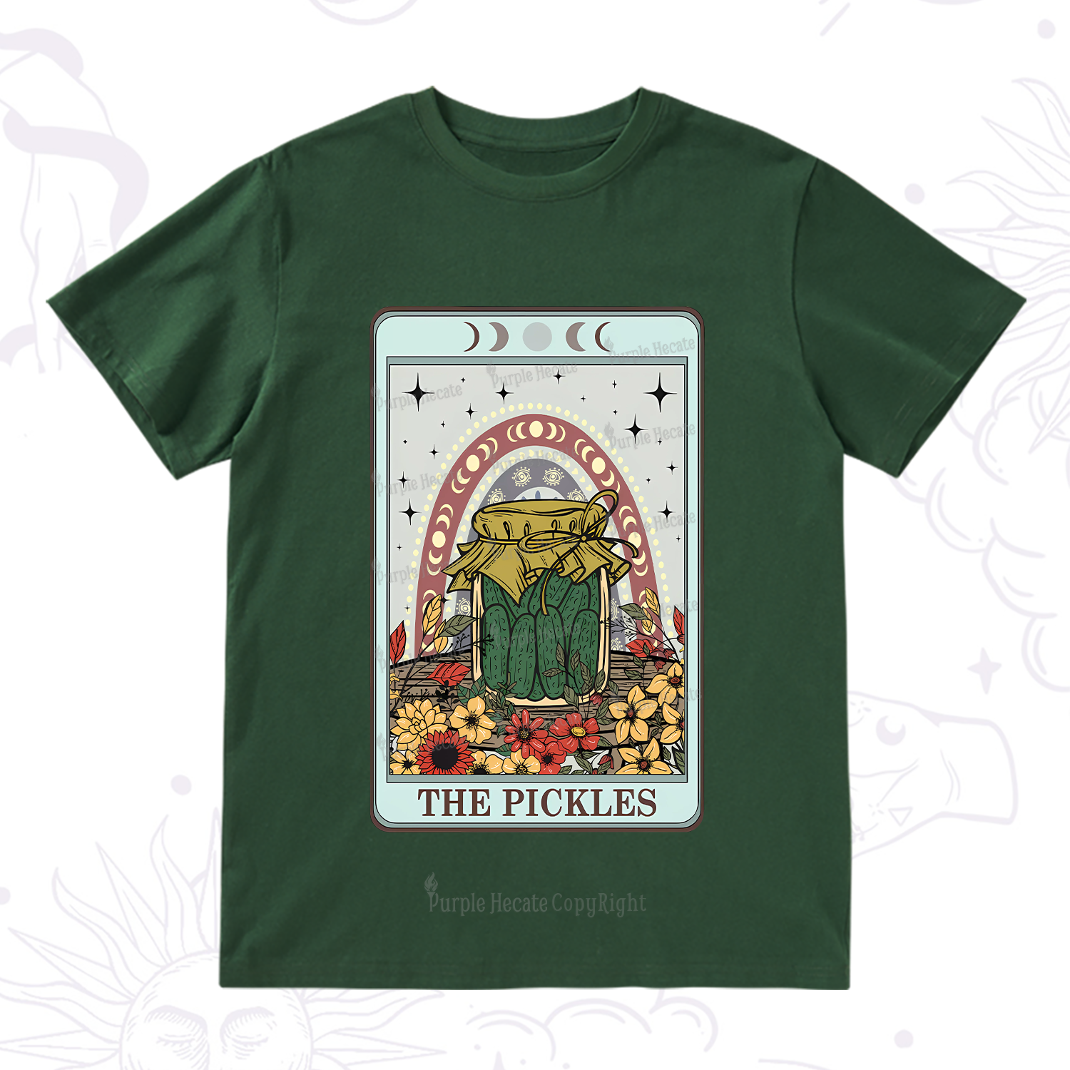 Purplehecate The Pickles Tarot T-Shirt