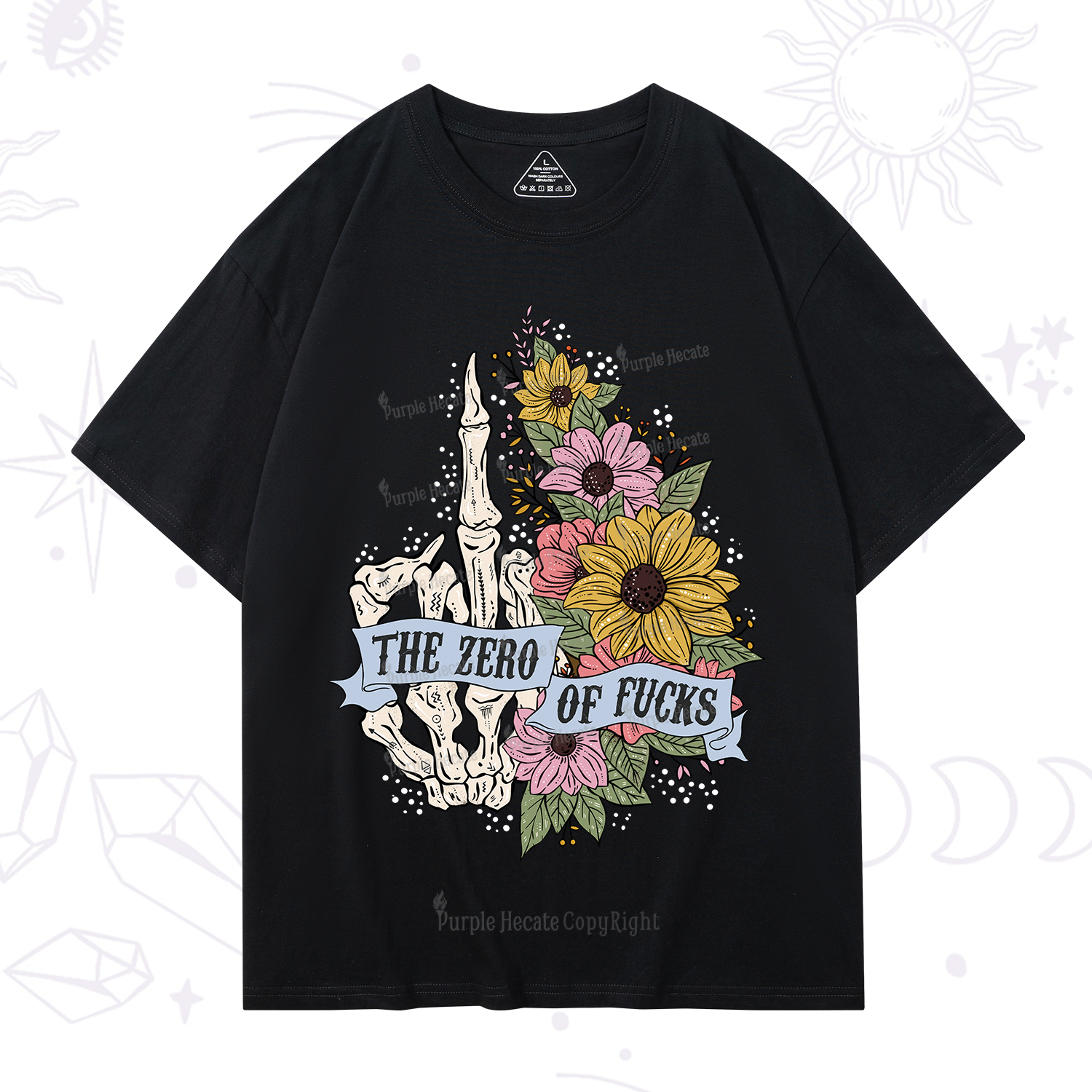 Purplehecate The Zero Of Fucks T-Shirt