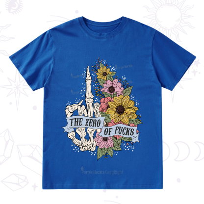 Purplehecate The Zero Of Fucks T-Shirt