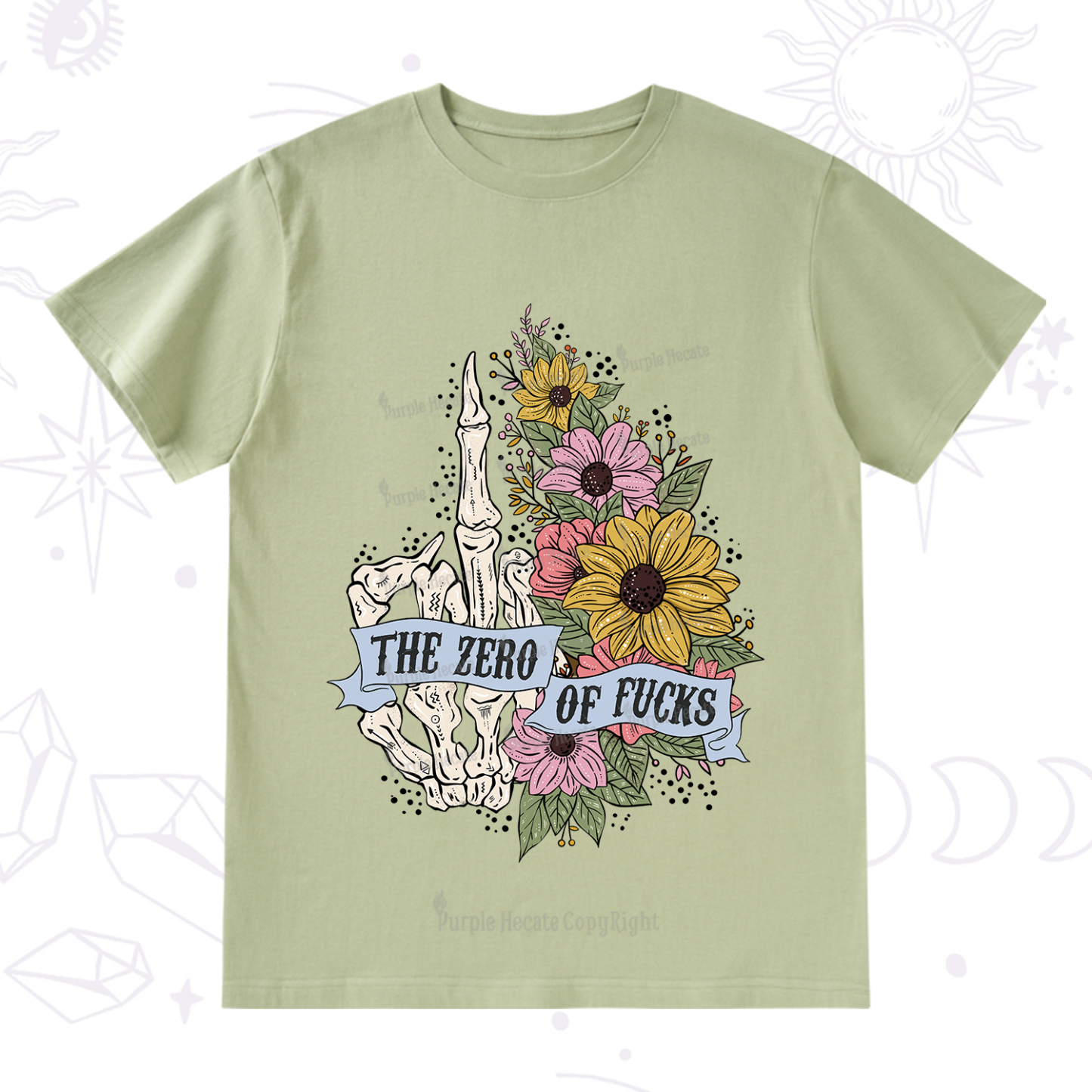 Purplehecate The Zero Of Fucks T-Shirt