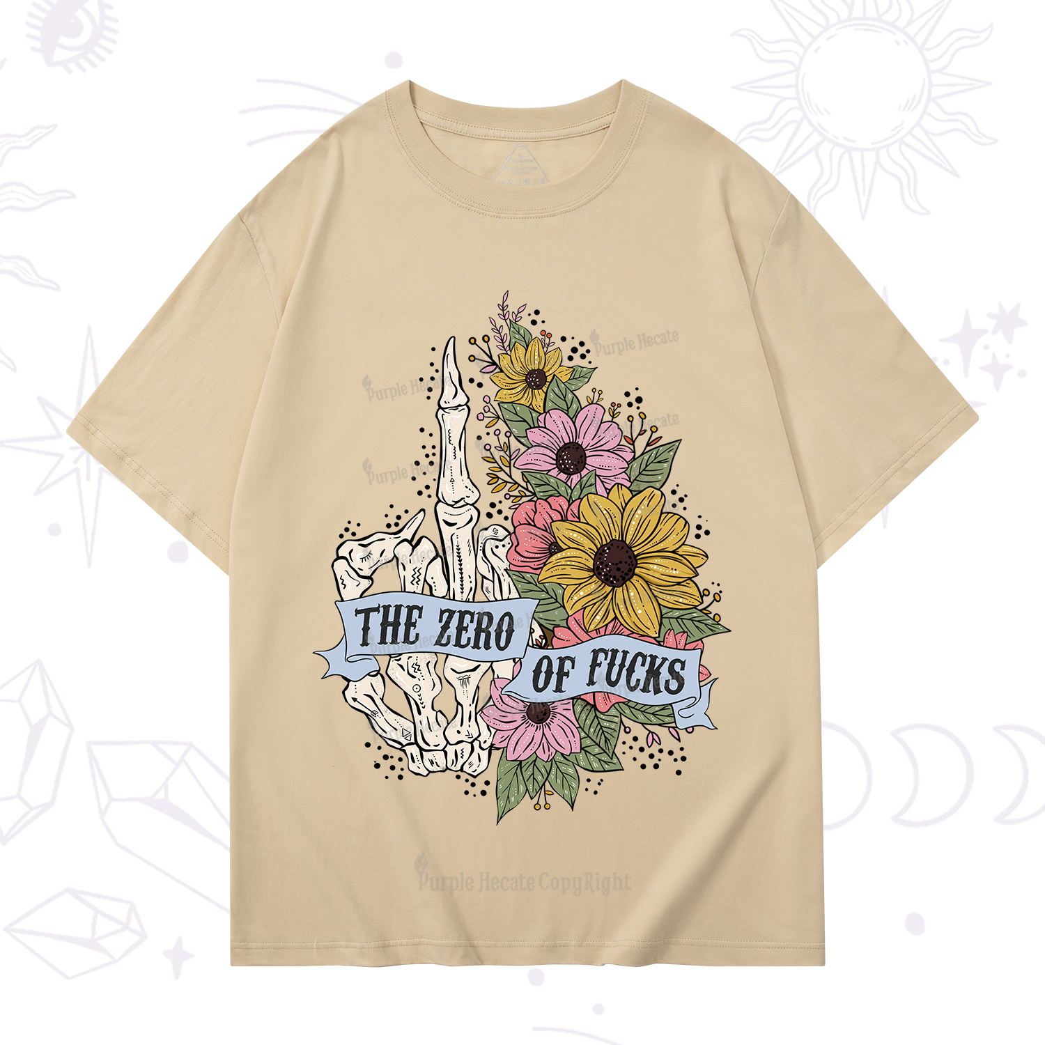 Purplehecate The Zero Of Fucks T-Shirt