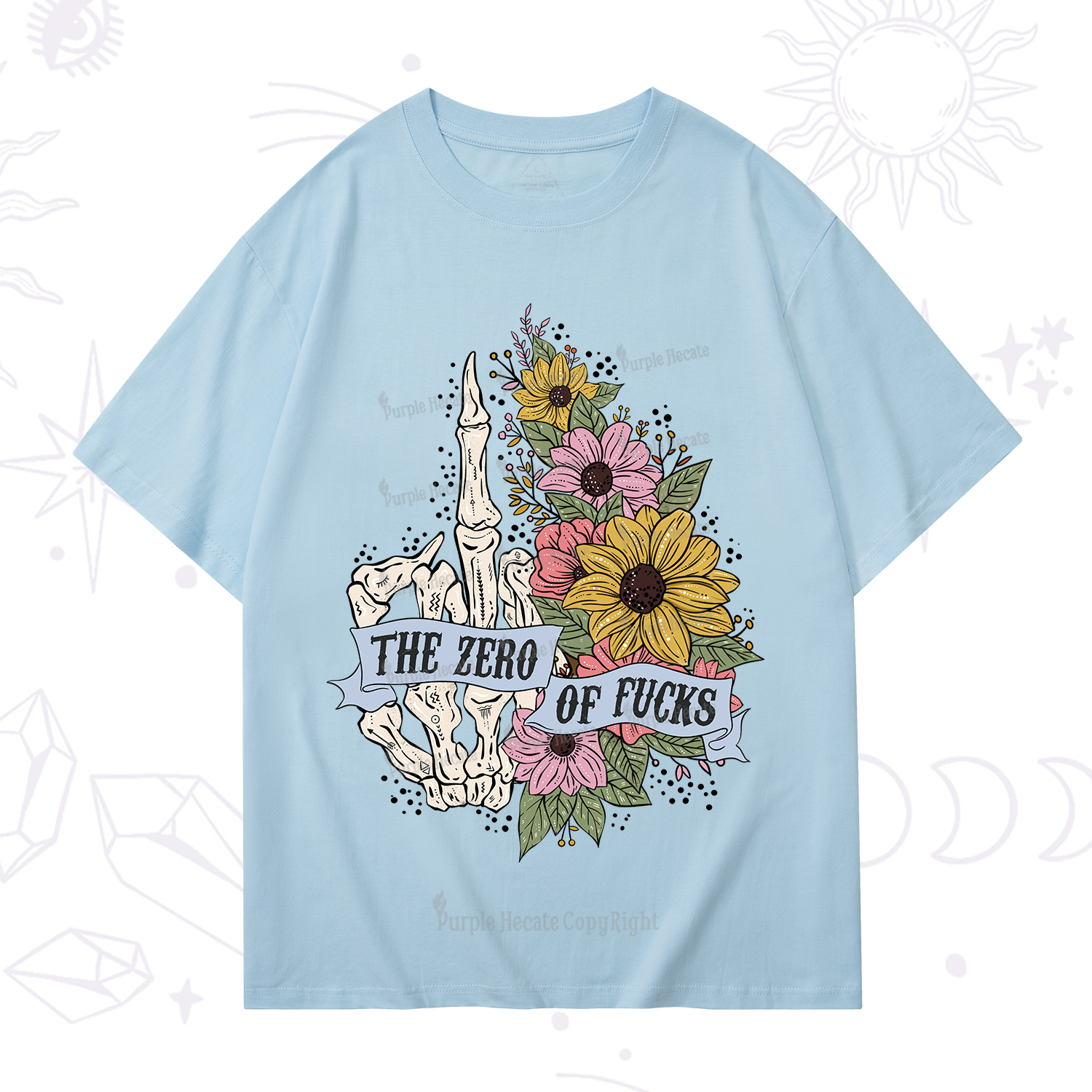 Purplehecate The Zero Of Fucks T-Shirt