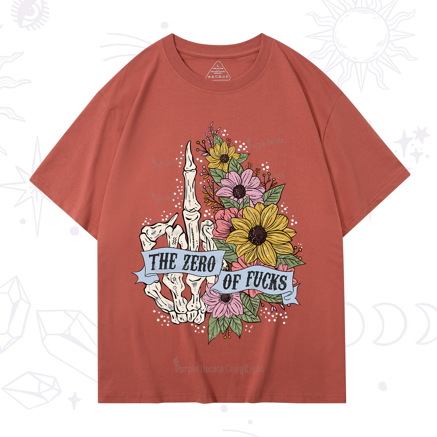 Purplehecate The Zero Of Fucks T-Shirt