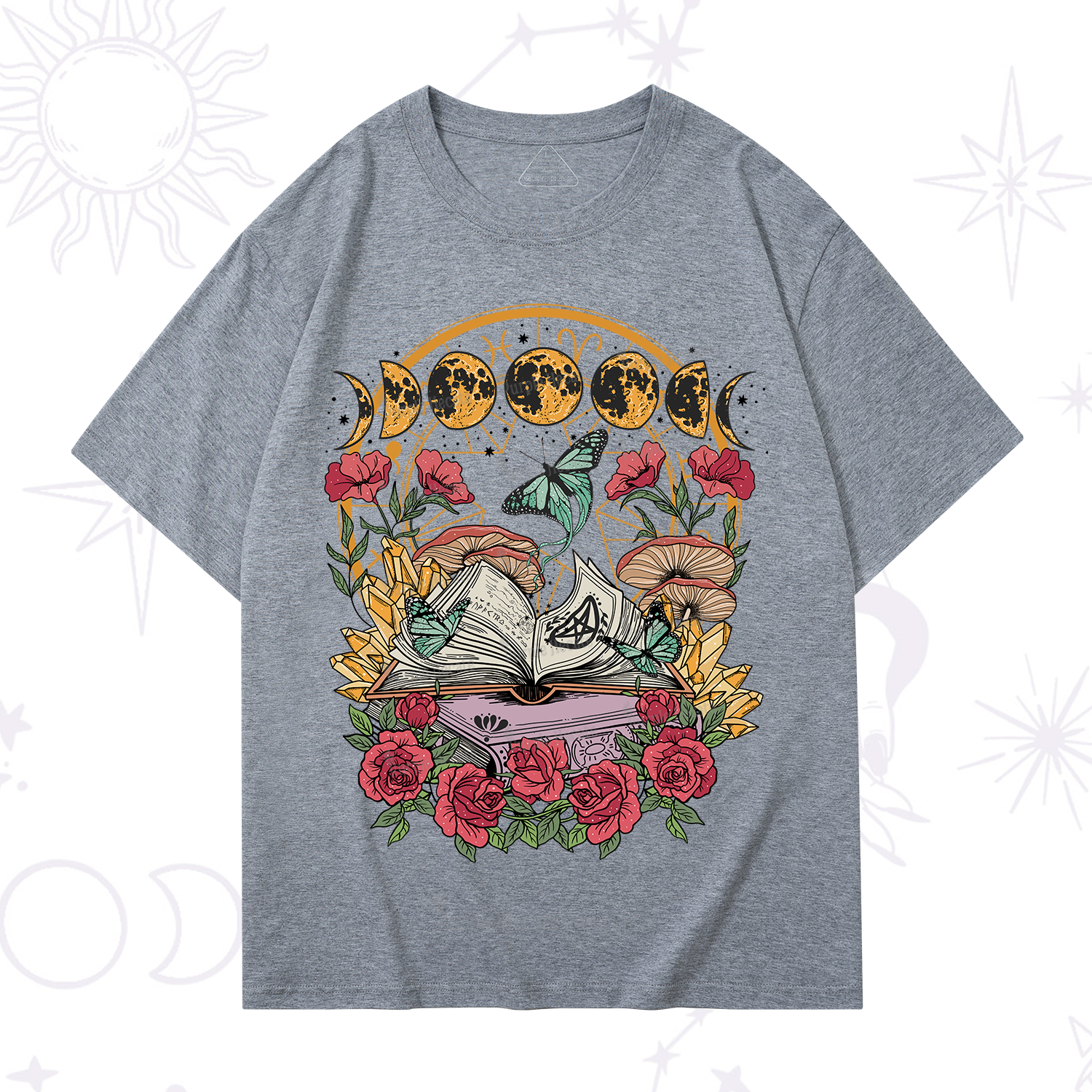 Purplehecate Witchy Book T-Shirt