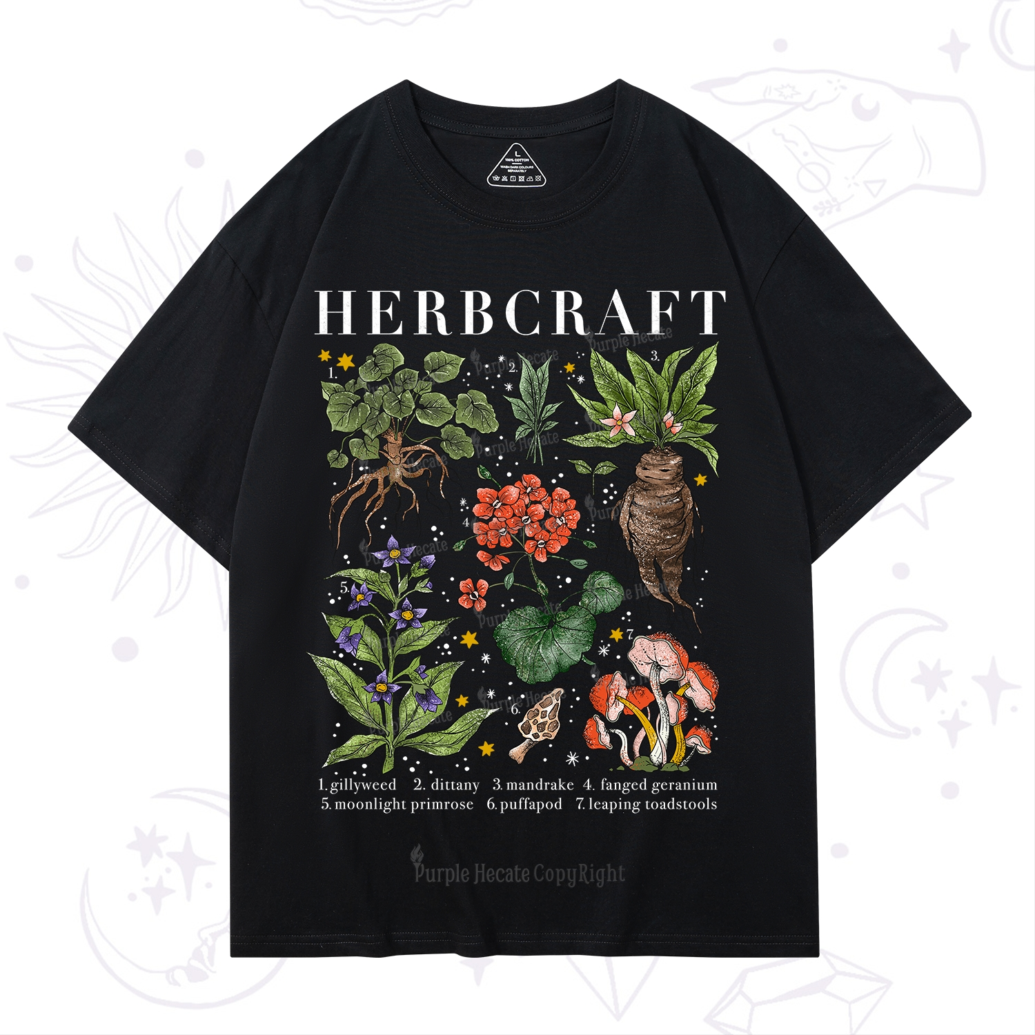Purplehecate Magical Herbcraft T-Shirt