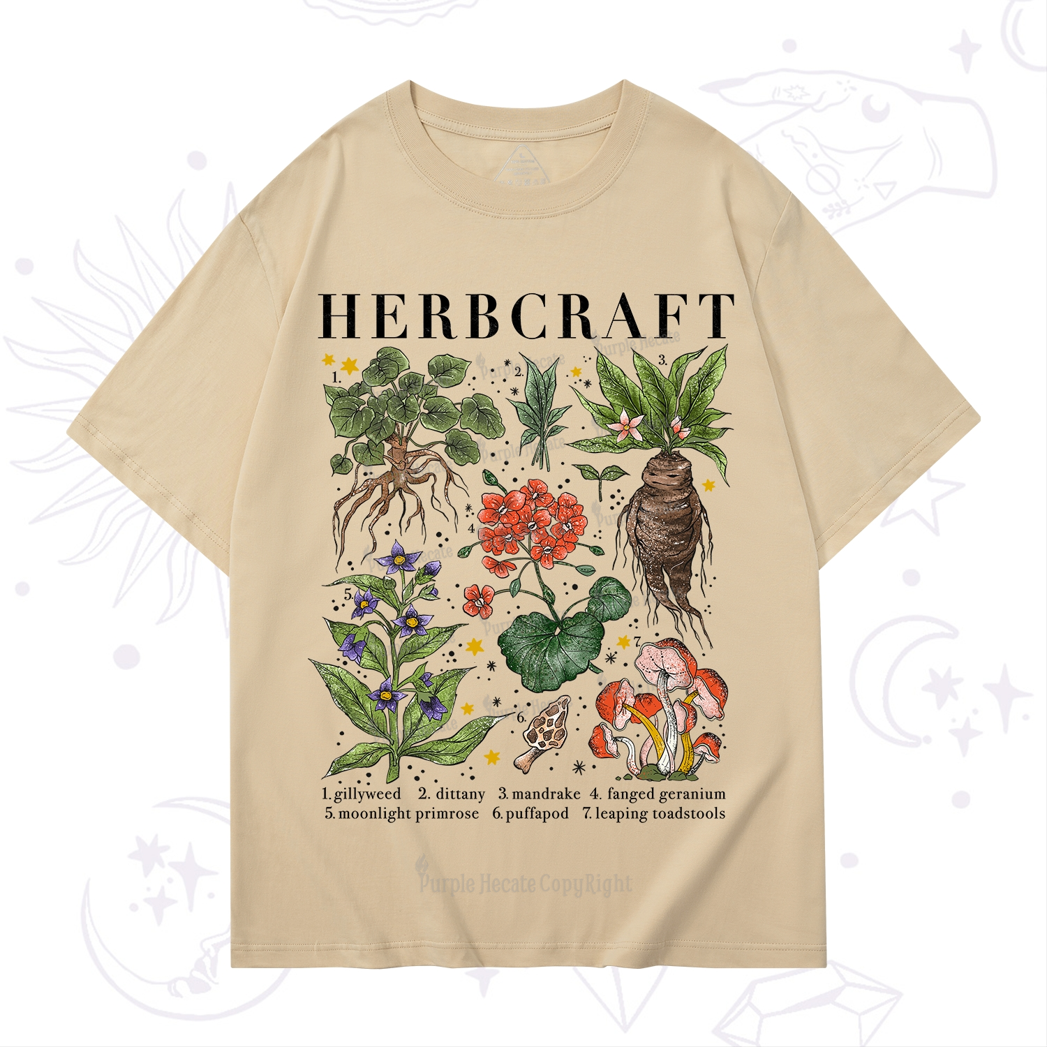 Purplehecate Magical Herbcraft T-Shirt