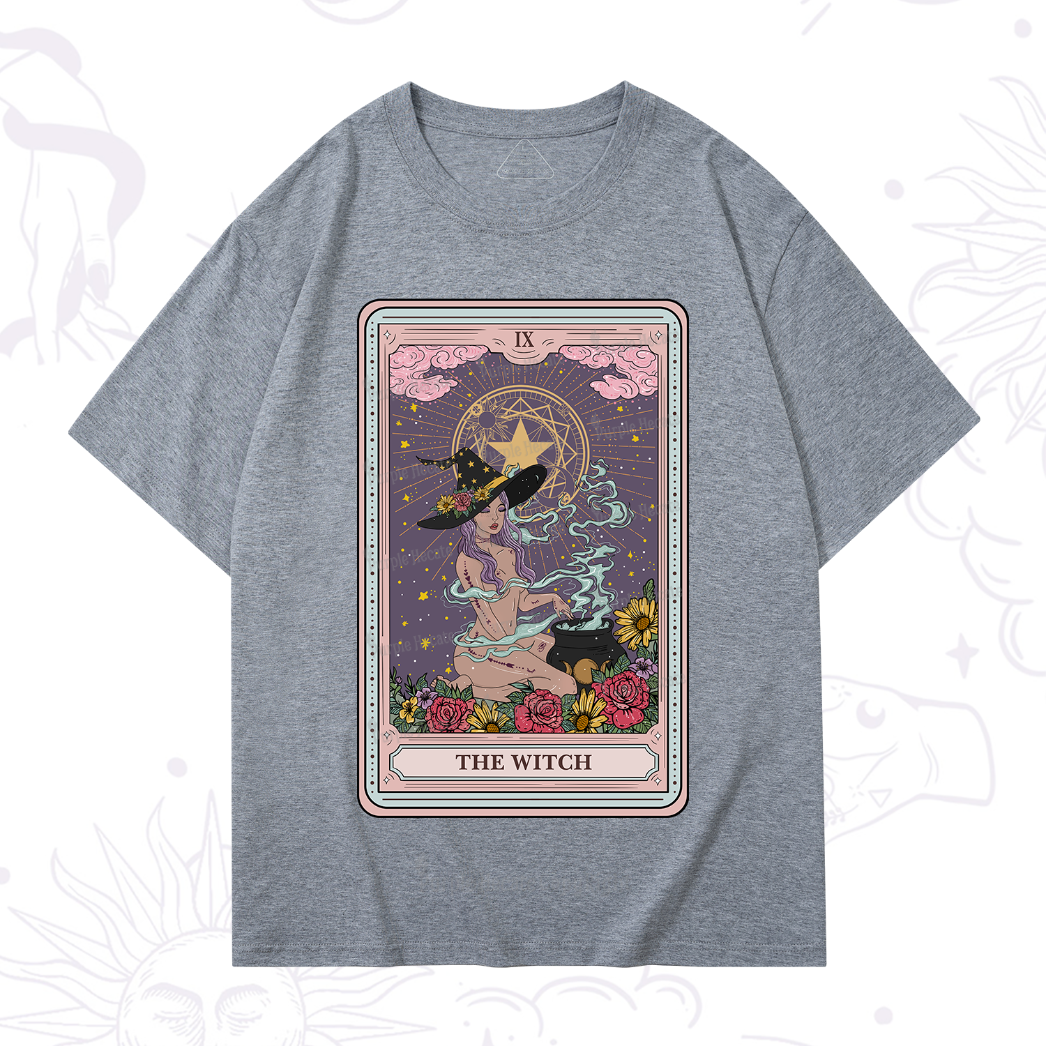 Purplehecate The Witch Tarot T-Shirt