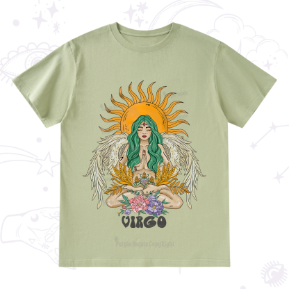 Purplehecate Sun Guardian Of Virgo Zodiac T-Shirt