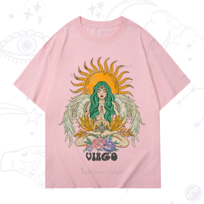 Purplehecate Sun Guardian Of Virgo Zodiac T-Shirt