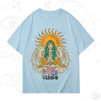 Purplehecate Sun Guardian Of Virgo Zodiac T-Shirt