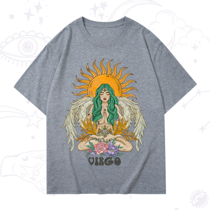 Purplehecate Sun Guardian Of Virgo Zodiac T-Shirt