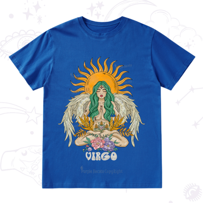Purplehecate Sun Guardian Of Virgo Zodiac T-Shirt