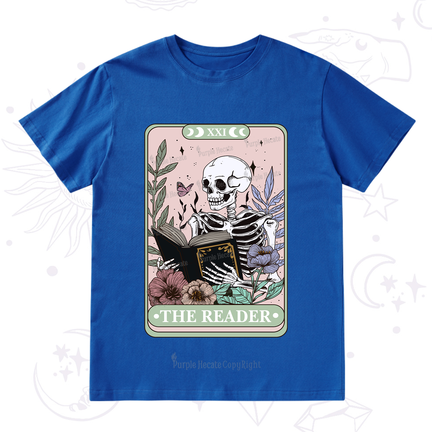 Purplehecate The Reader's Tarot T-Shirt