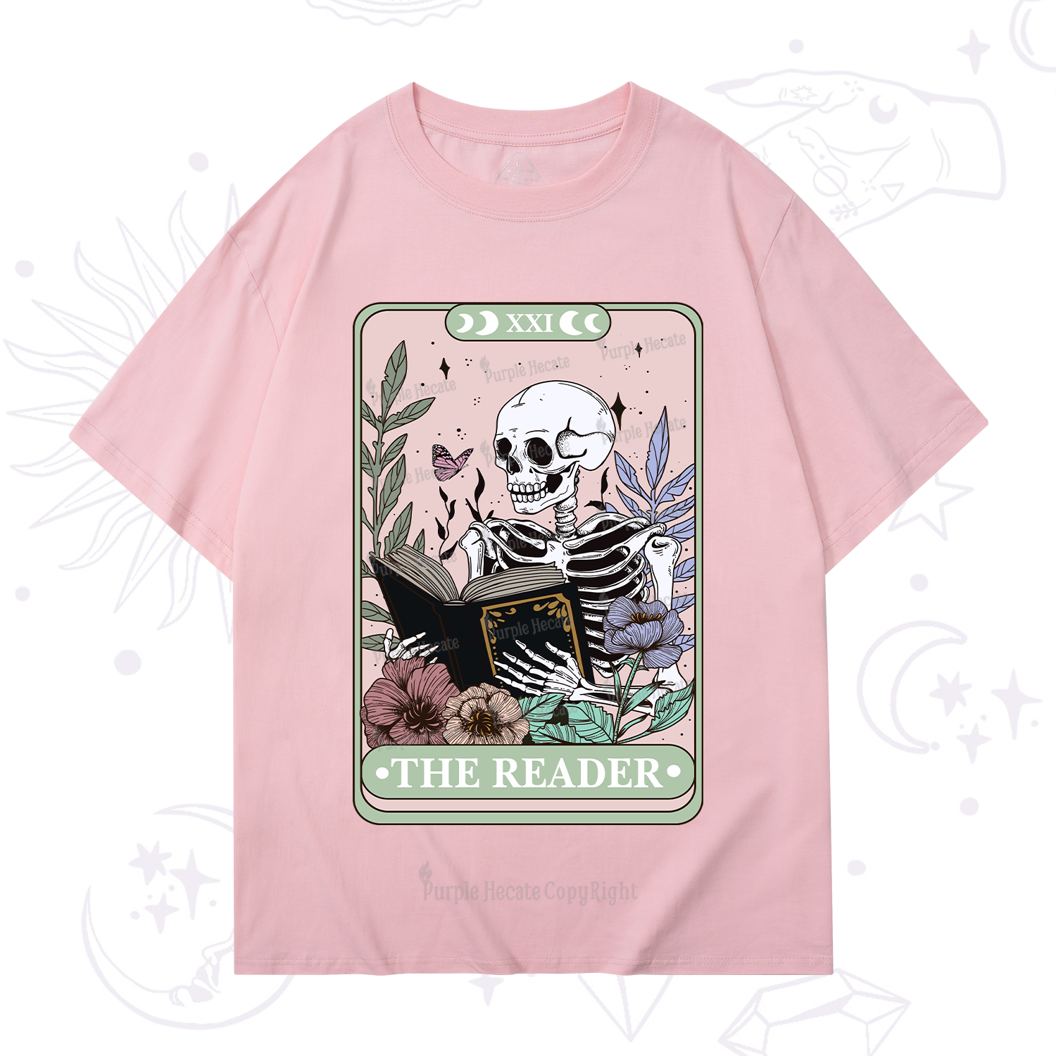 Purplehecate The Reader's Tarot T-Shirt