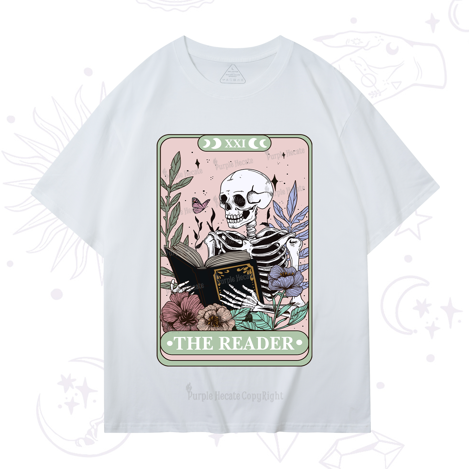 Purplehecate The Reader's Tarot T-Shirt
