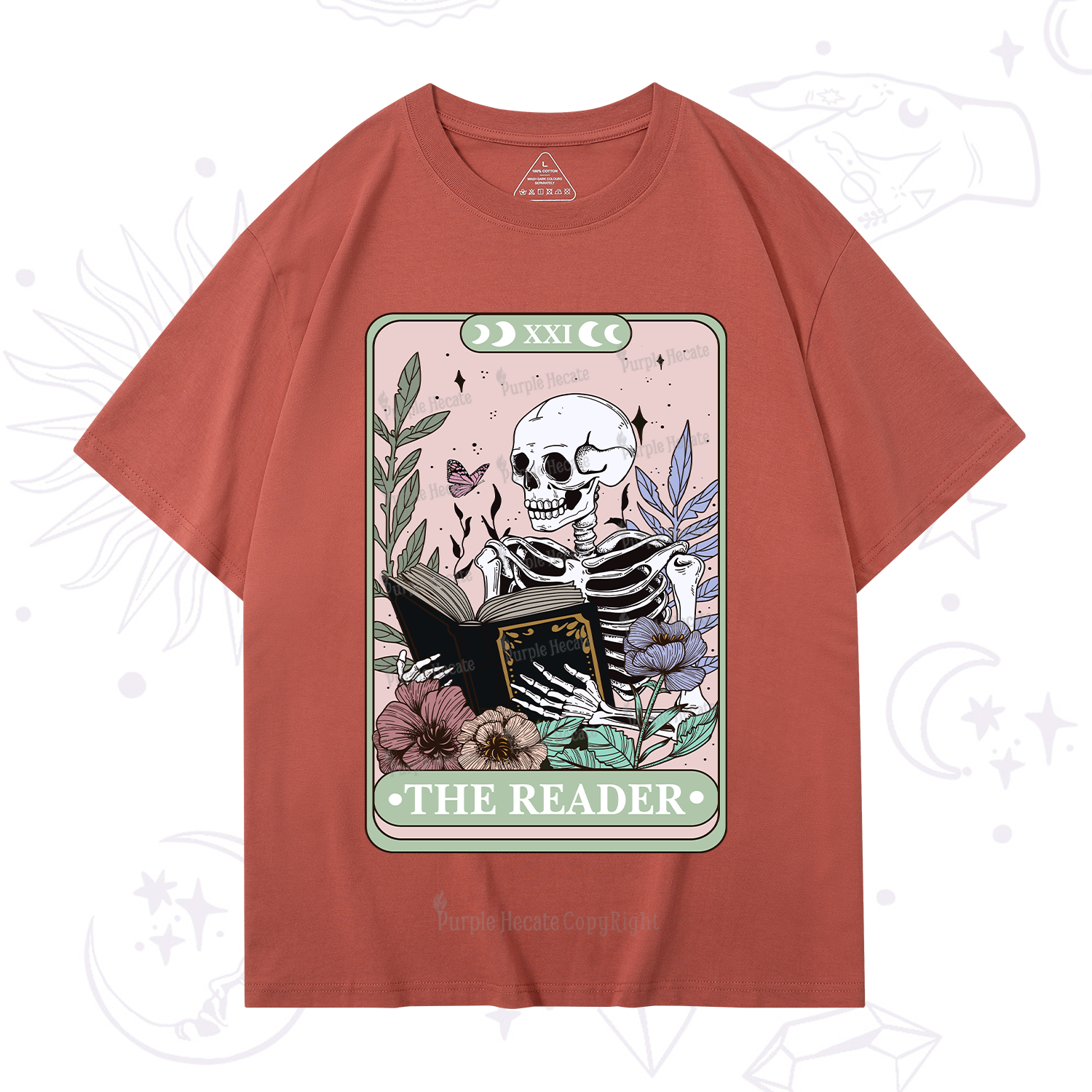 Purplehecate The Reader's Tarot T-Shirt