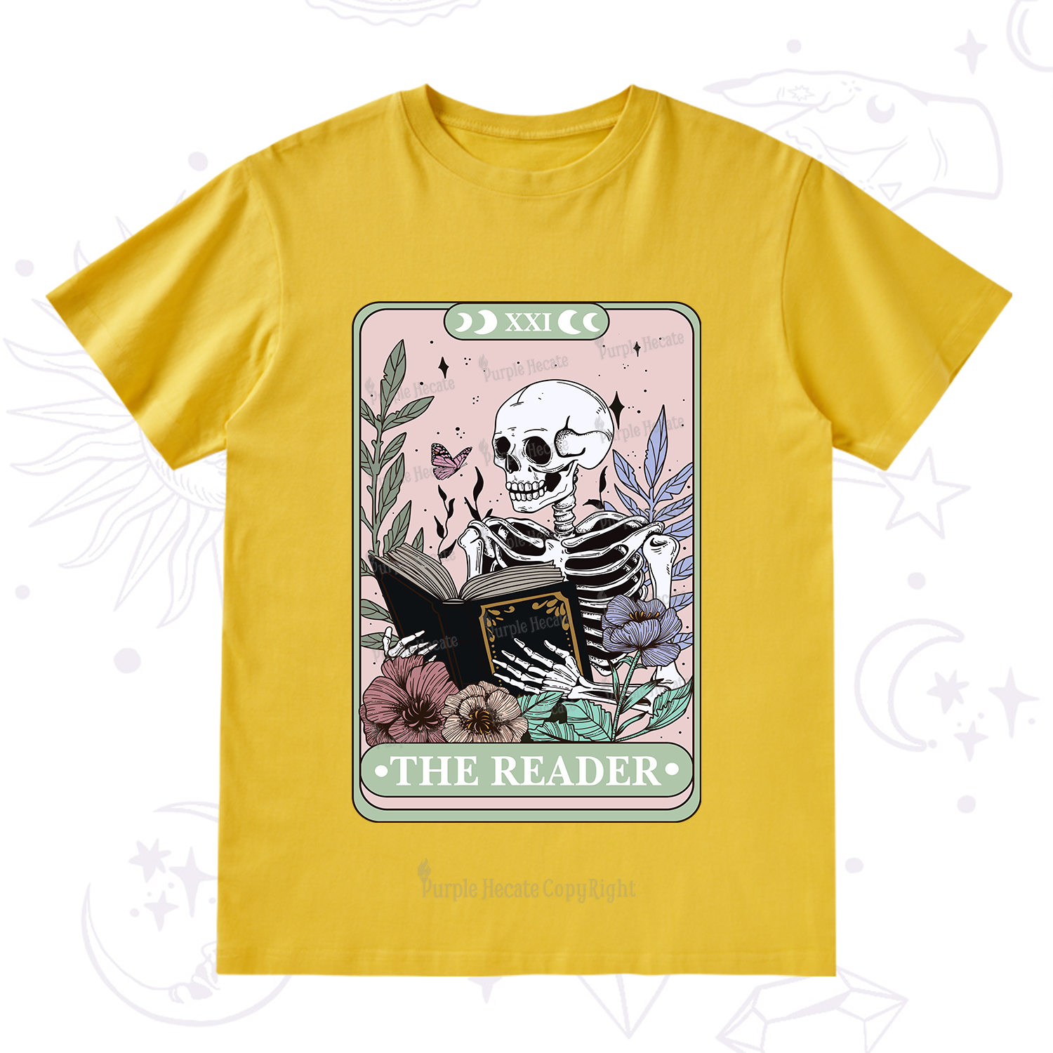 Purplehecate The Reader's Tarot T-Shirt
