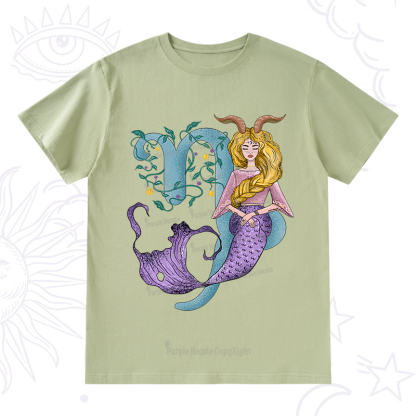 Purplehecate Capricorn In Astrology Zodiac T-Shirt
