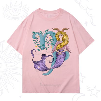 Purplehecate Capricorn In Astrology Zodiac T-Shirt