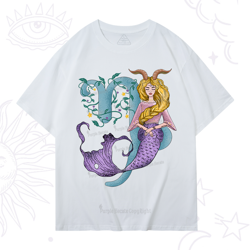 Purplehecate Capricorn In Astrology Zodiac T-Shirt