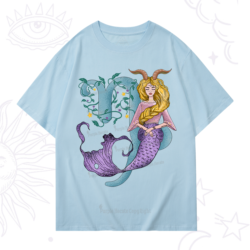 Purplehecate Capricorn In Astrology Zodiac T-Shirt