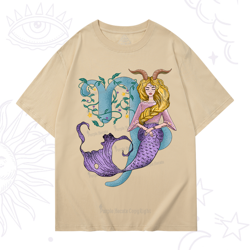 Purplehecate Capricorn In Astrology Zodiac T-Shirt
