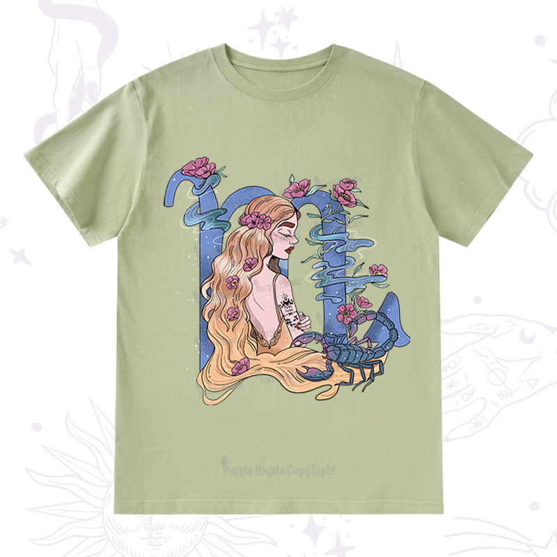 Purplehecate Scorpio In Astrology Zodiac T-Shirt