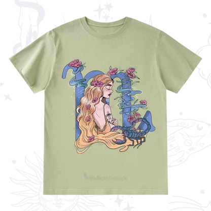 Purplehecate Scorpio In Astrology Zodiac T-Shirt