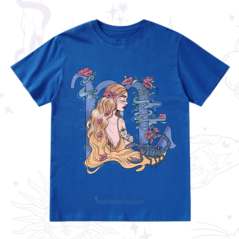 Purplehecate Scorpio In Astrology Zodiac T-Shirt