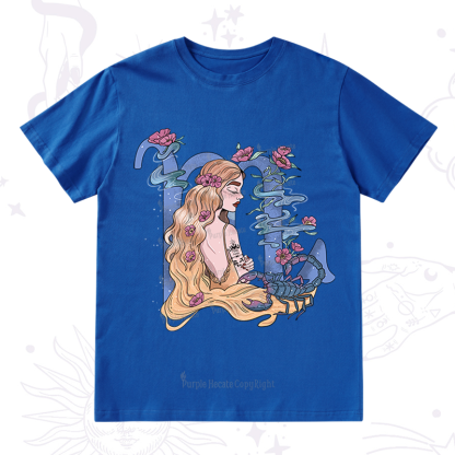 Purplehecate Scorpio In Astrology Zodiac T-Shirt
