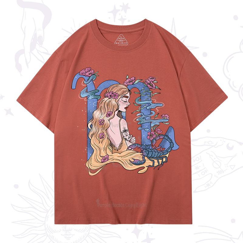 Purplehecate Scorpio In Astrology Zodiac T-Shirt