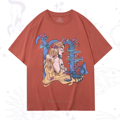 Purplehecate Scorpio In Astrology Zodiac T-Shirt