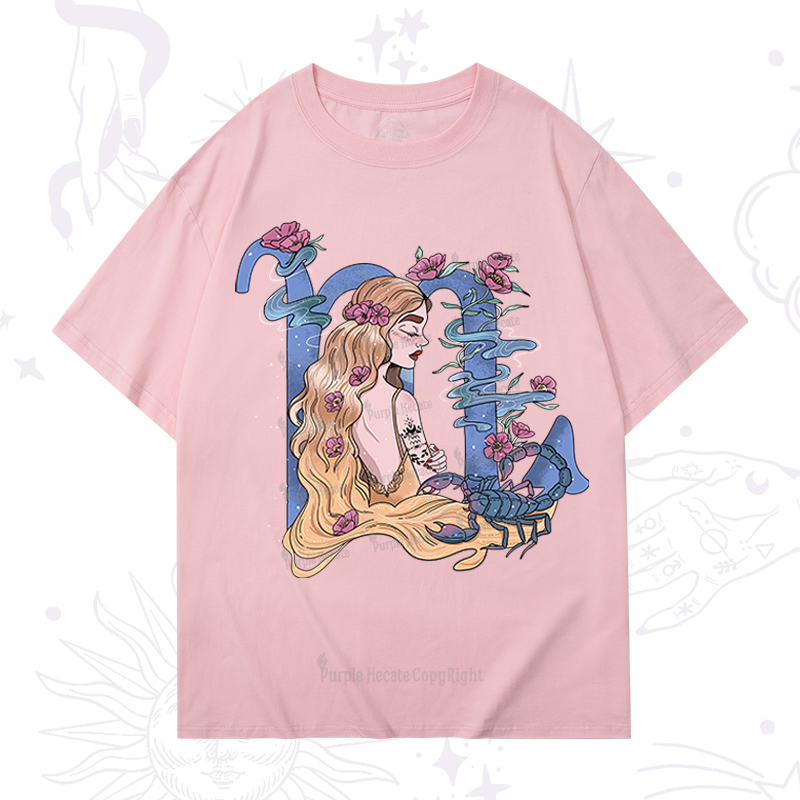 Purplehecate Scorpio In Astrology Zodiac T-Shirt