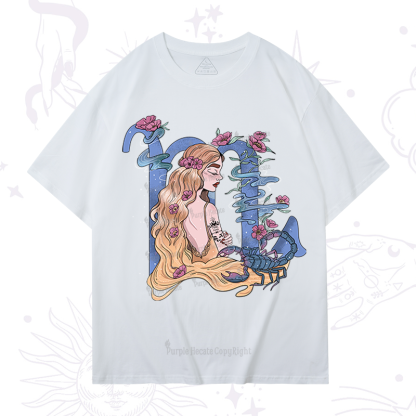 Purplehecate Scorpio In Astrology Zodiac T-Shirt