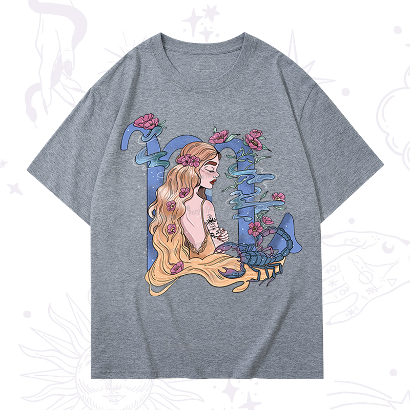 Purplehecate Scorpio In Astrology Zodiac T-Shirt