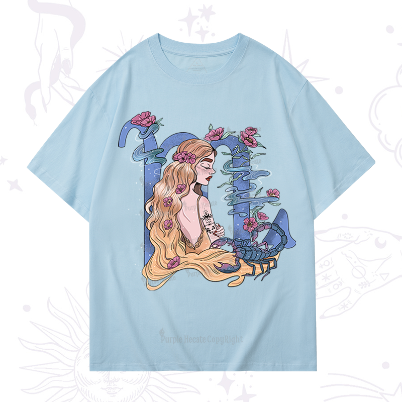 Purplehecate Scorpio In Astrology Zodiac T-Shirt