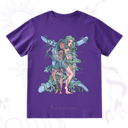 Purplehecate Gemini In Astrology Zodiac T-Shirt