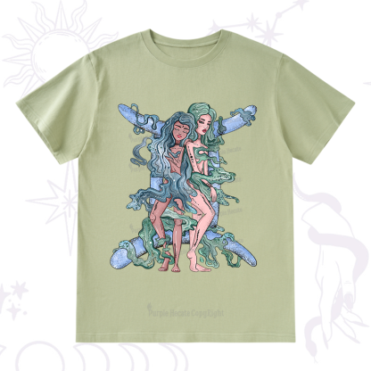 Purplehecate Gemini In Astrology Zodiac T-Shirt