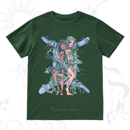 Purplehecate Gemini In Astrology Zodiac T-Shirt